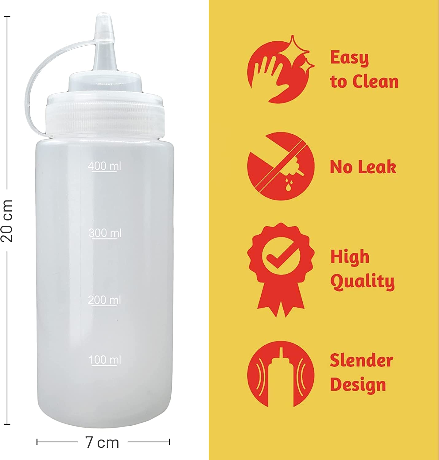 Squeezy Bottle 415ml Product Feature