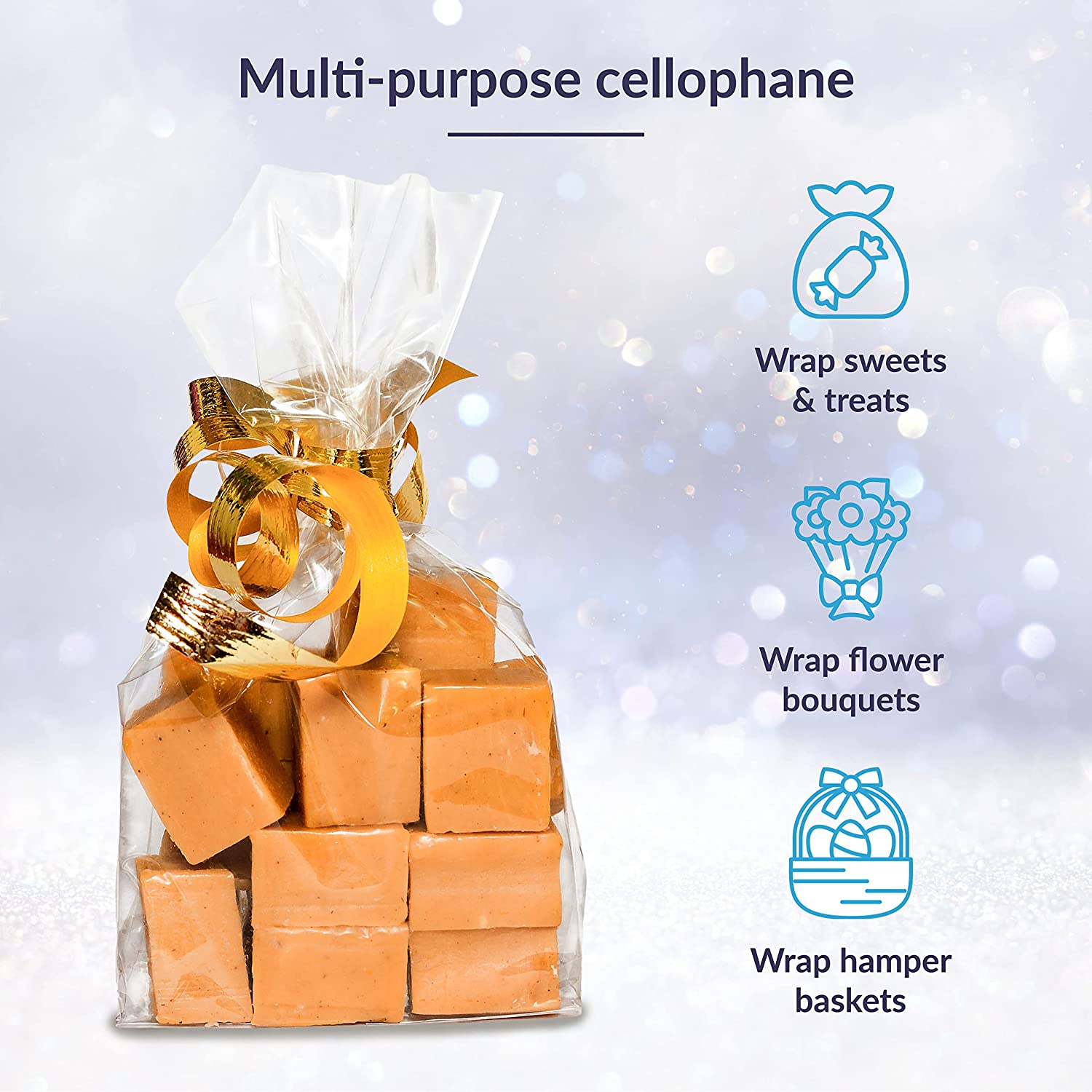 Cellophane Wrap Clear Multi Purpose