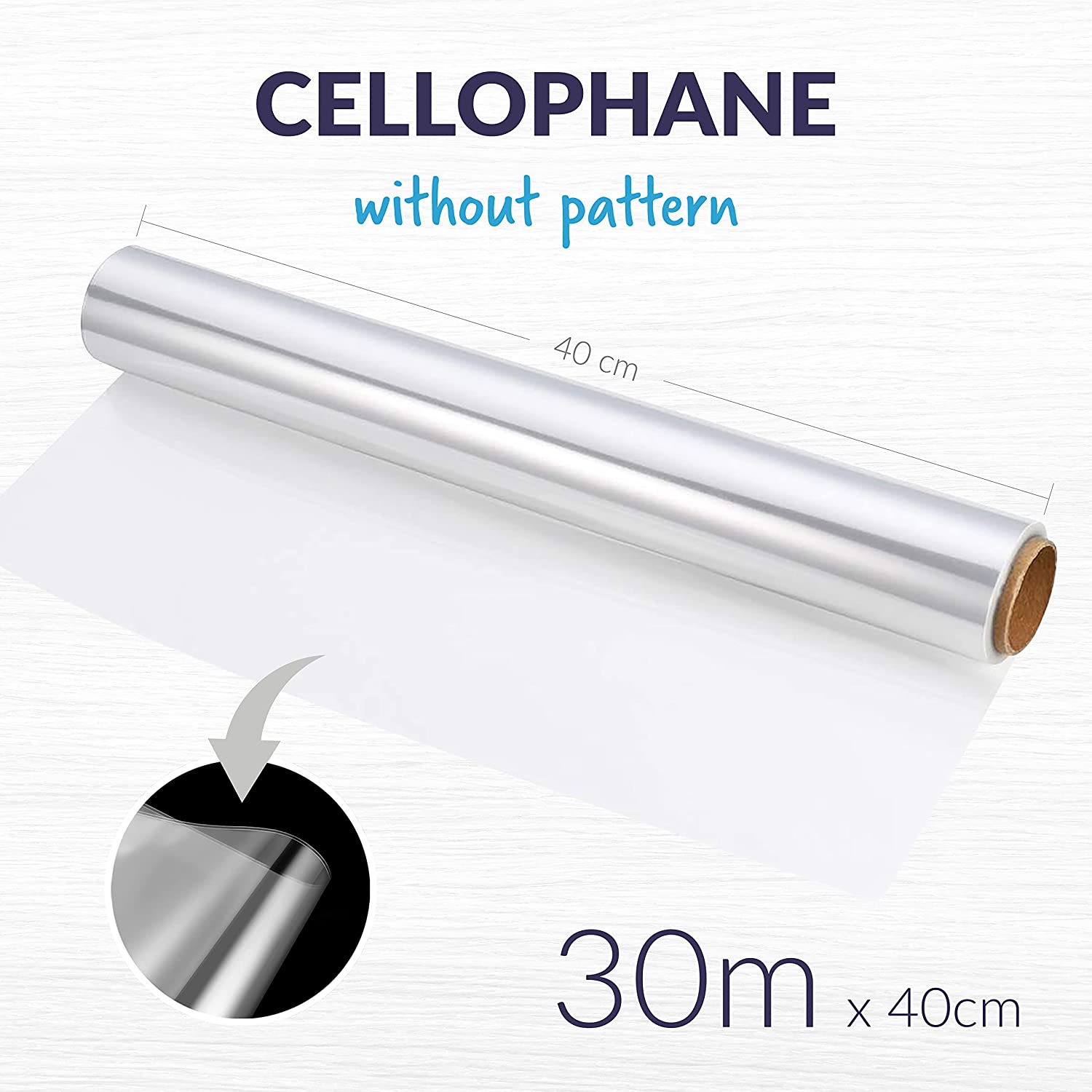 Cellophane Wrap Clear Product Feature
