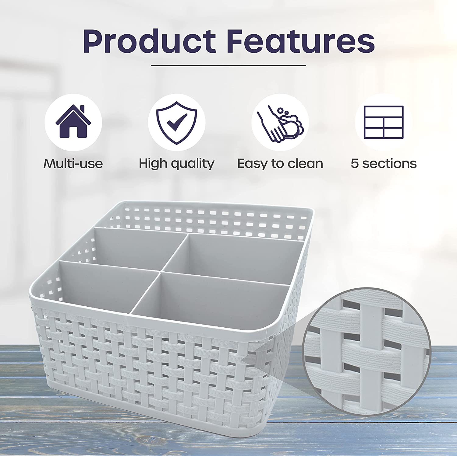 Cosmetic Basket Product Feature
