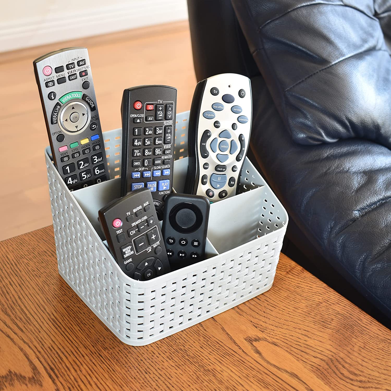 Cosmetic Basket with Remote