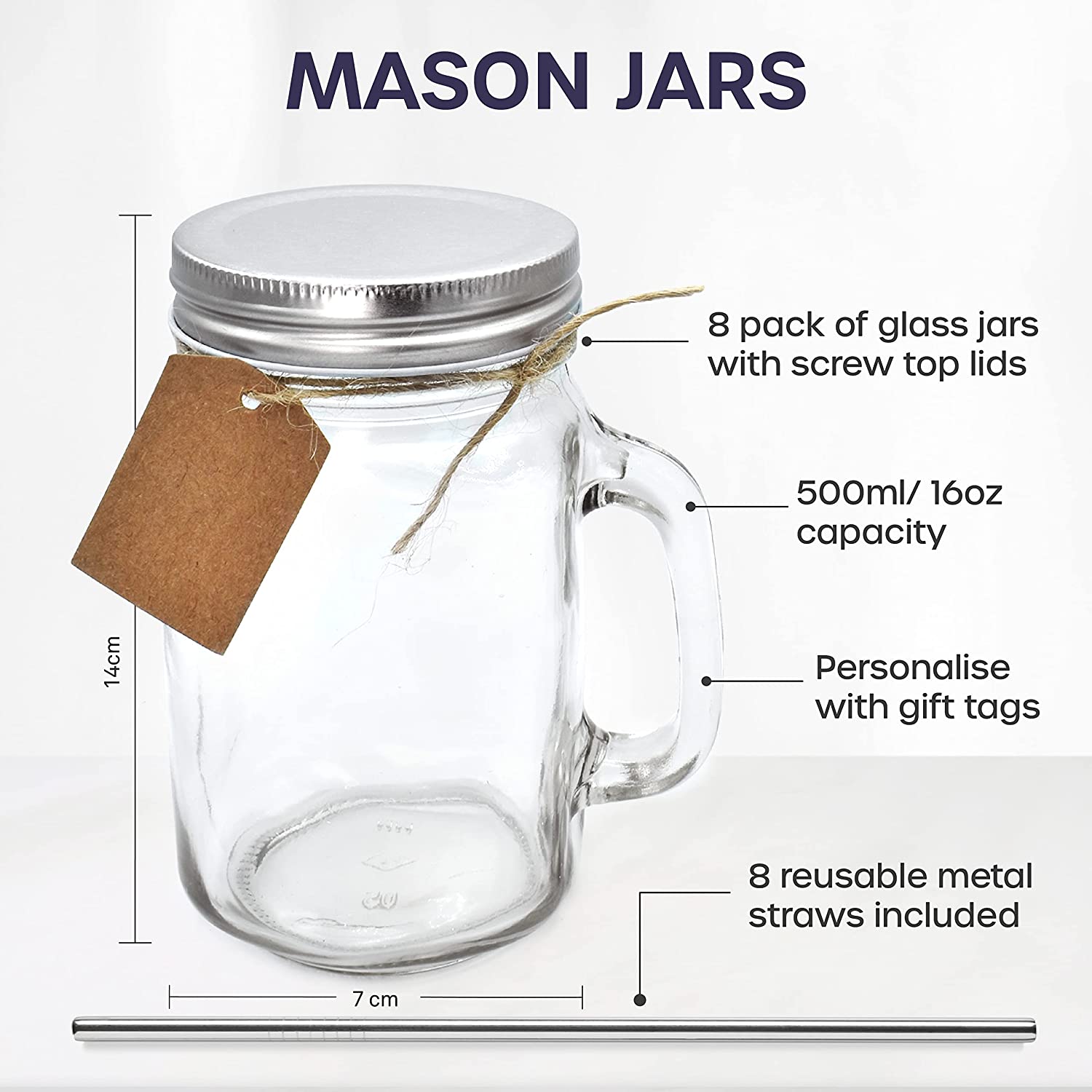 Mason Jars Product Features