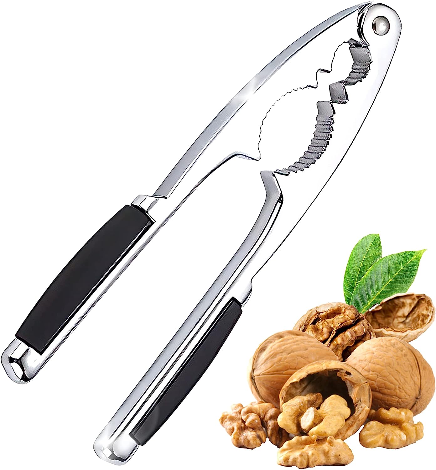 Stainless Steel Nut Cracker Tool - Crack Nuts Easily