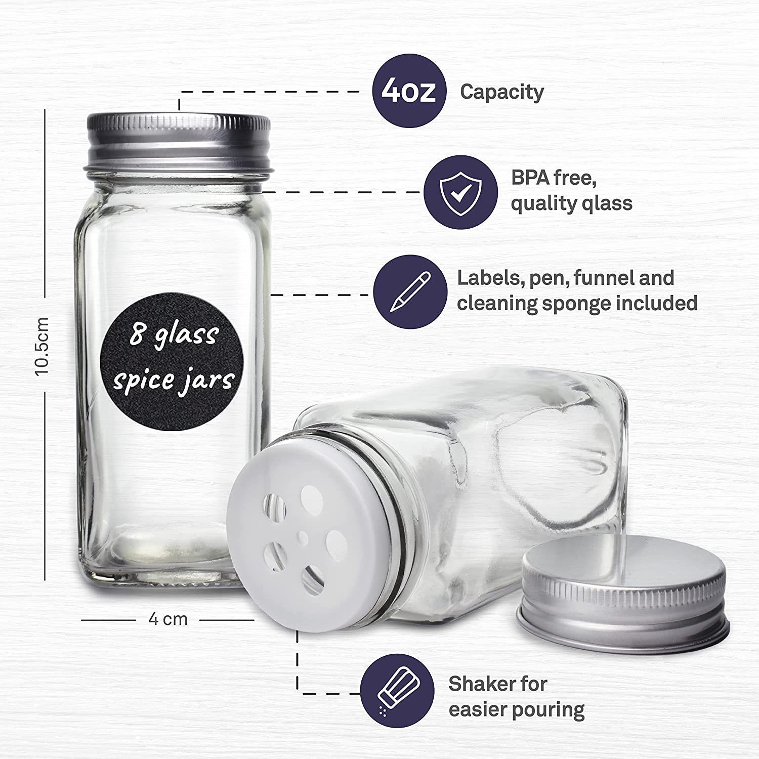 Spice Jars Product Feature