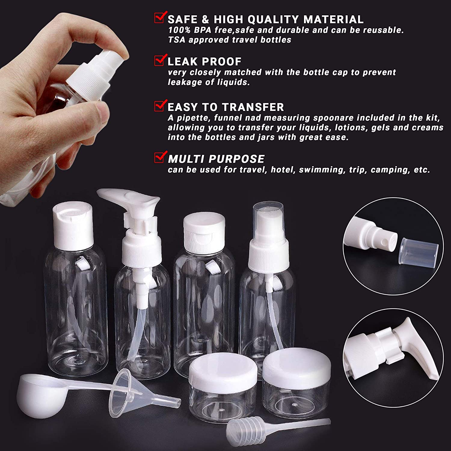 Travel Bottle Other Feature